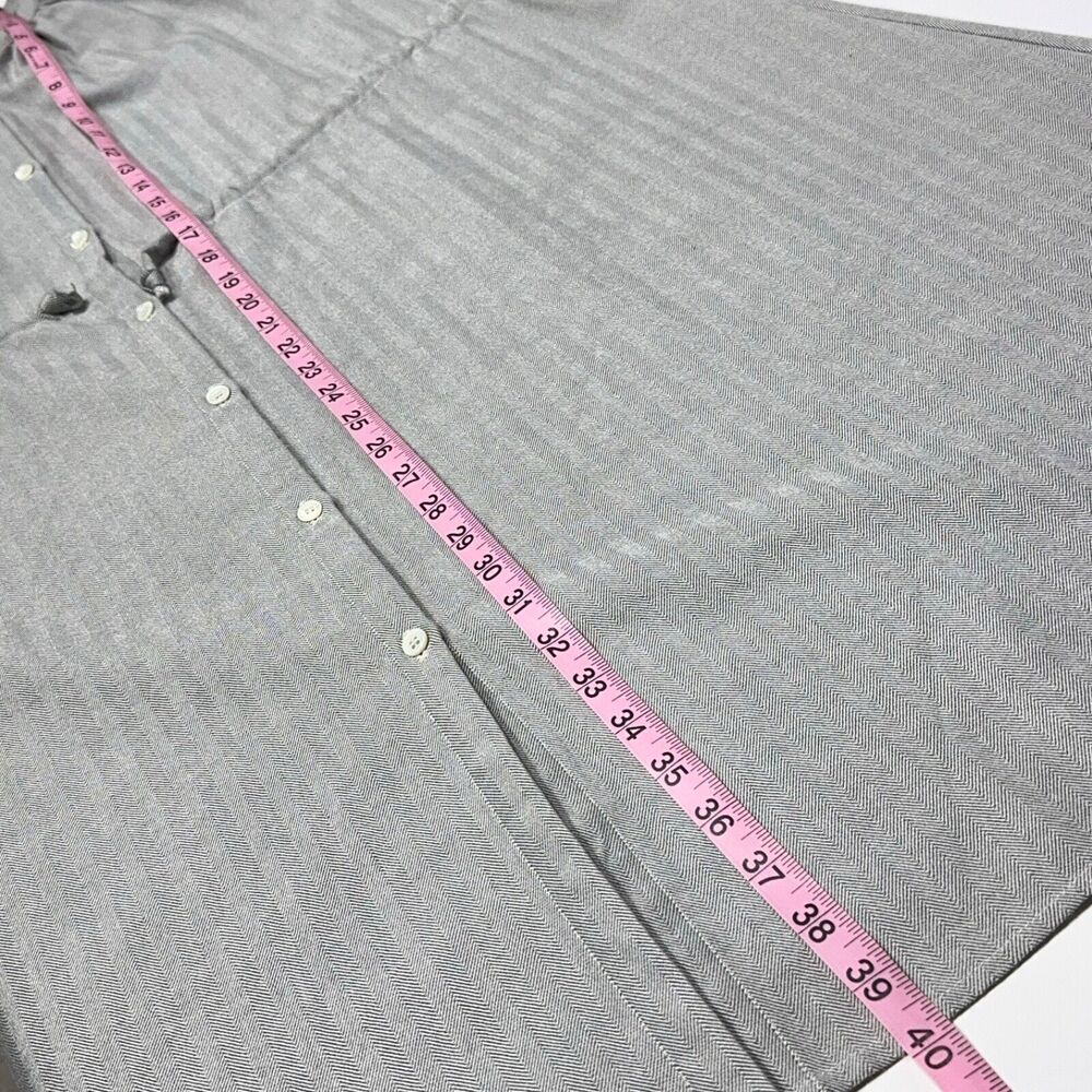 Gallego Desportes Gray Wool Oversized Victorian Style Long Sleeve Dress Women M - Picture 7 of 8